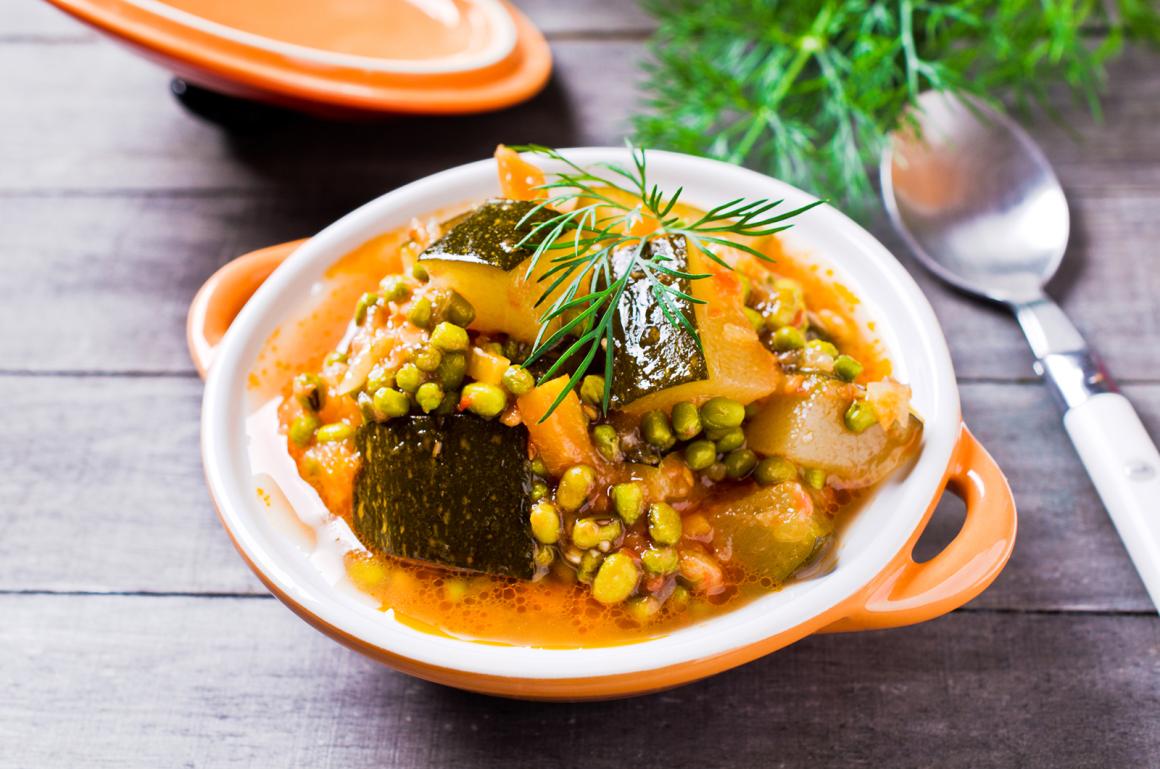 Gemüseeintopf mit Mungobohnen