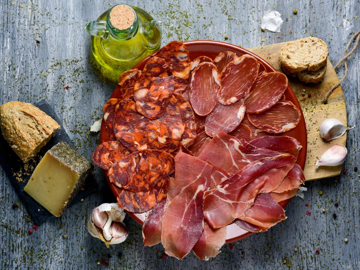 Spanisches Charcuterie