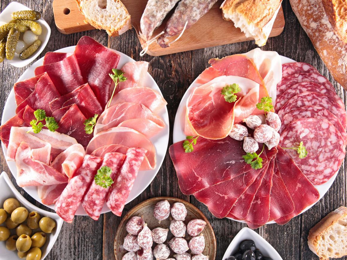 Salumi-Fleischplatte