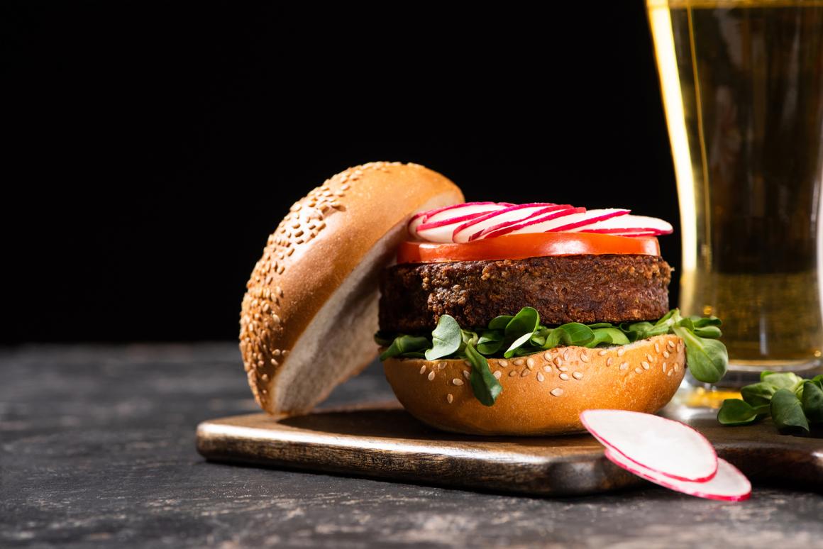 Schnelle Veggie-Burger
