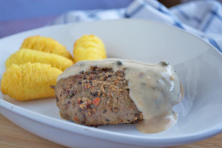 Rinderfilets an Pfeffersauce