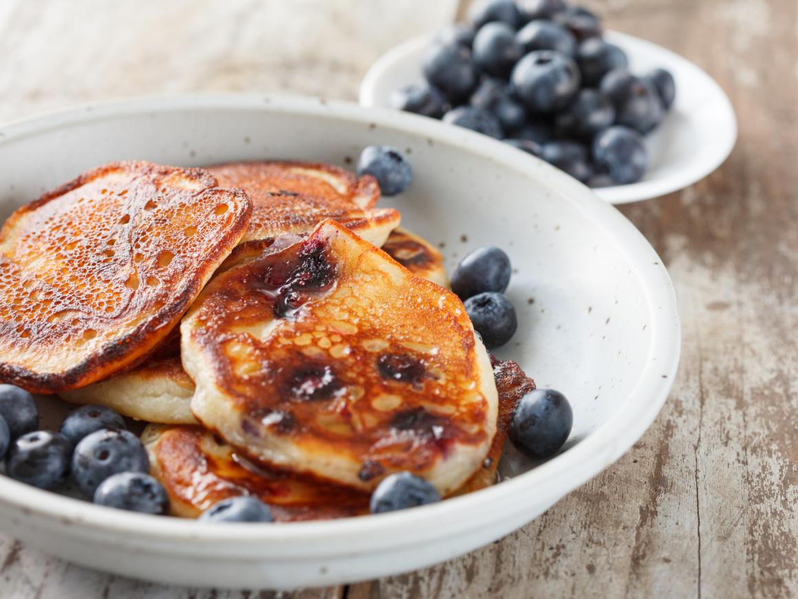 Heidelbeerpfannkuchen - Rezept