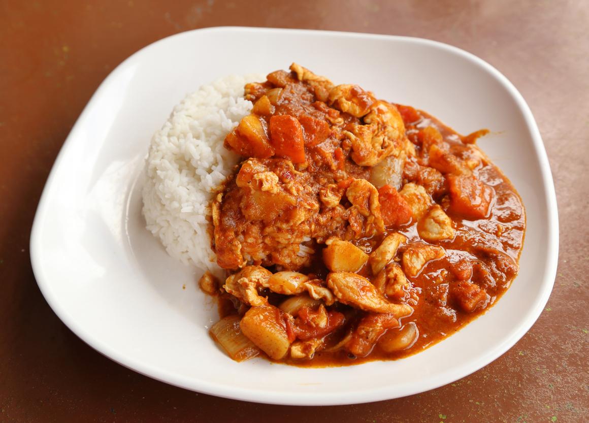 Afrikanisches Peanut Chicken