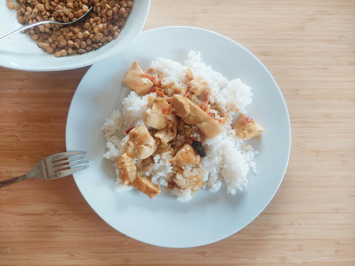 Schnelle Asiapfanne