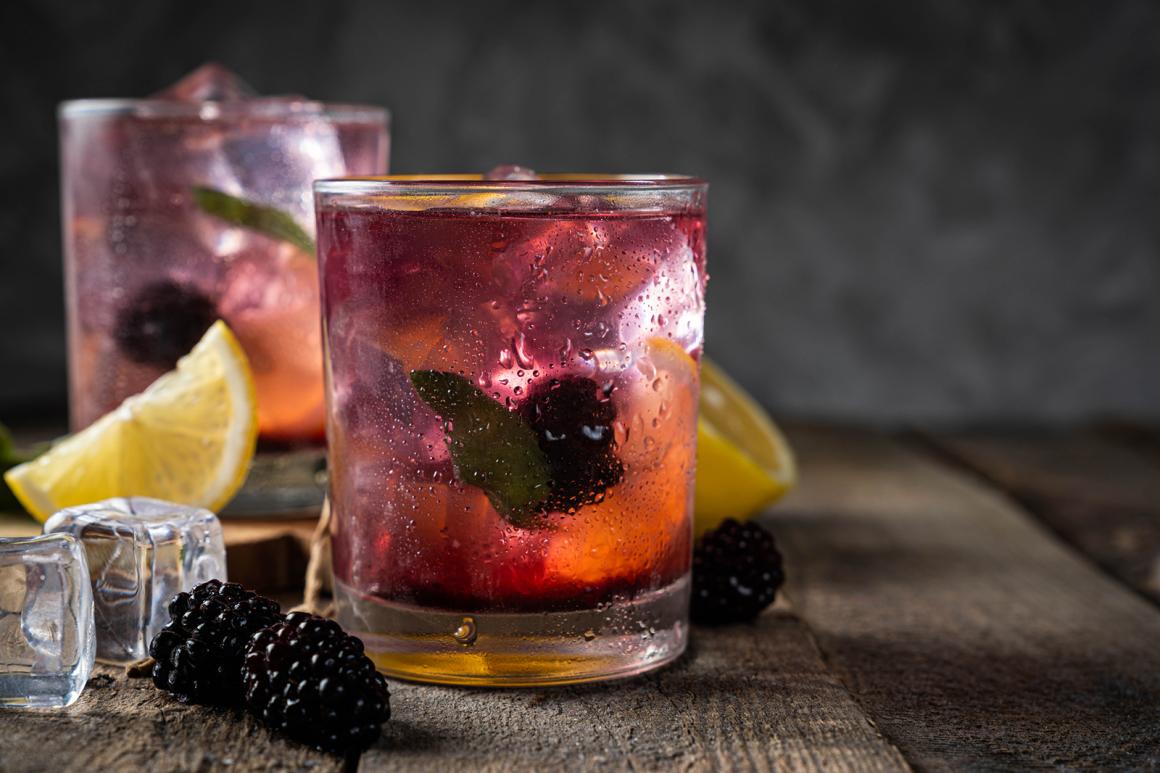Brombeerlimonade