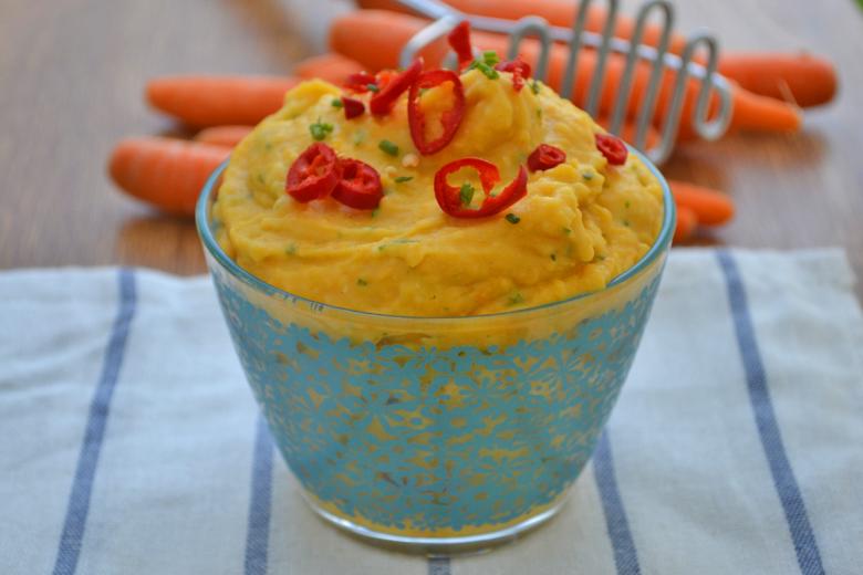 Peppiges Rüeblipüree