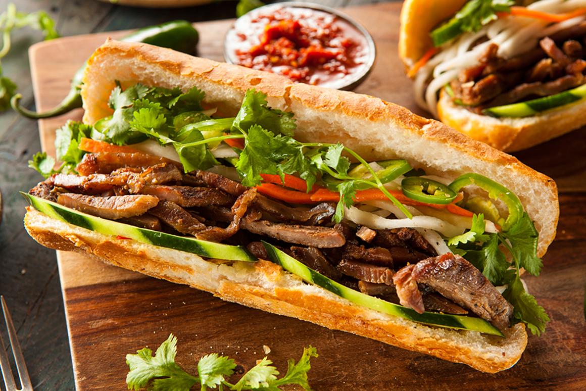 Vietnamesisches Sandwich - Banh mi