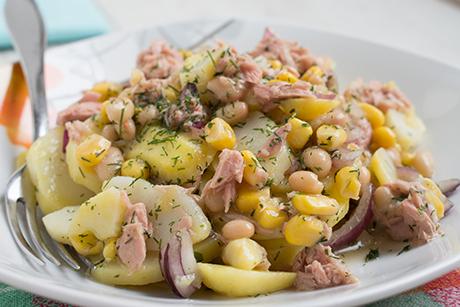 Bohnen-Thonsalat