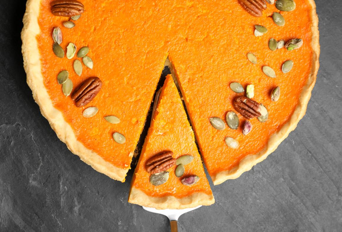 Kürbiskuchen