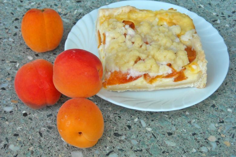 Aprikosen-Streuselkuchen