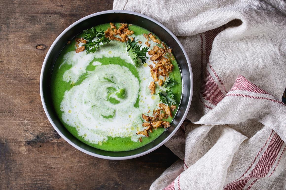 Vegetarische Broccolisuppe