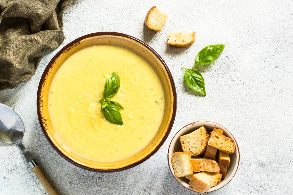 Zucchetti-Kartoffel-Suppe
