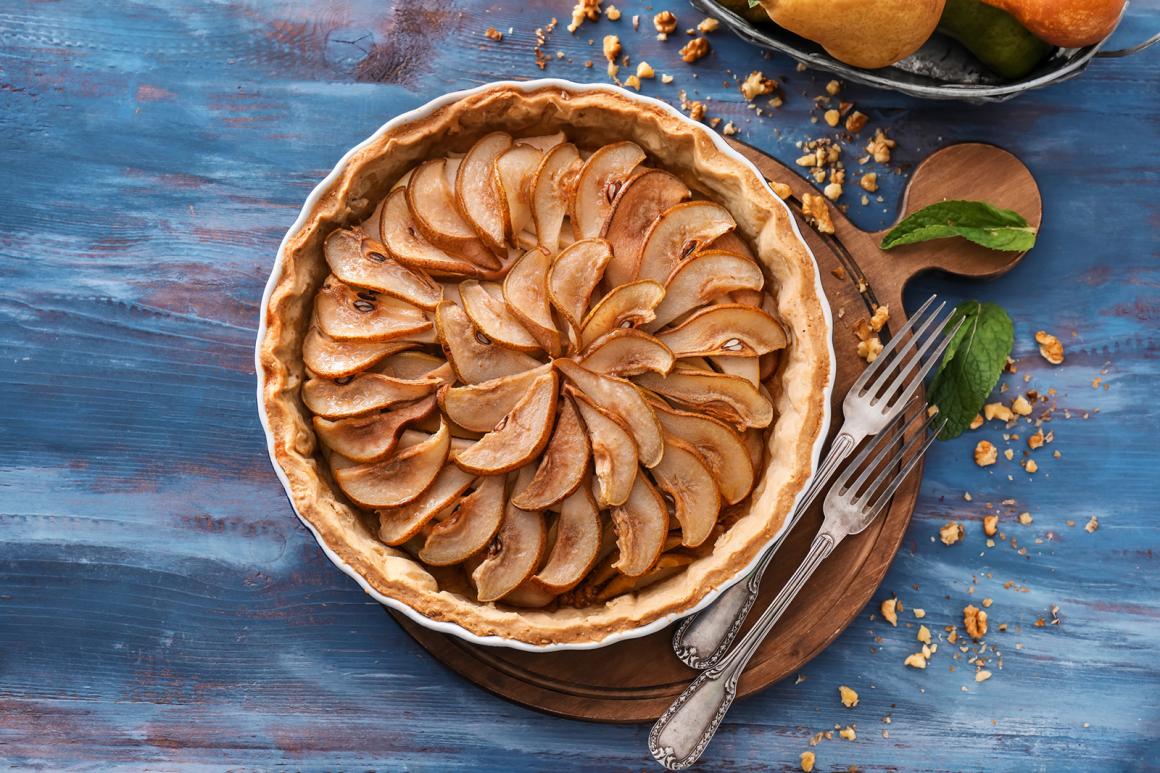 Herbstliche Birnentarte nach Omas Rezept
