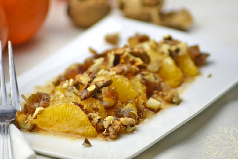 Marinierter Orangensalat