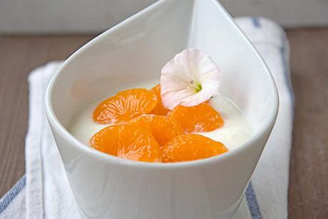 Fruchtige Mandarinencreme