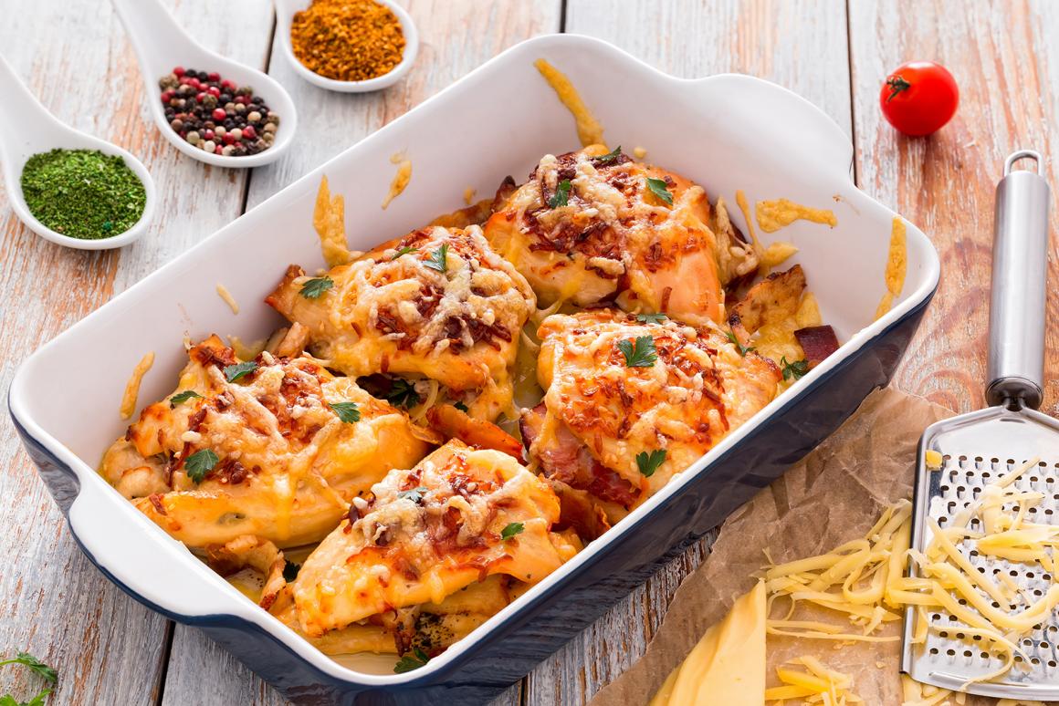 Überbackene Pouletbrust
