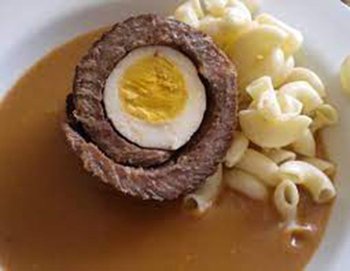 Rindsplätzli mit Eiern