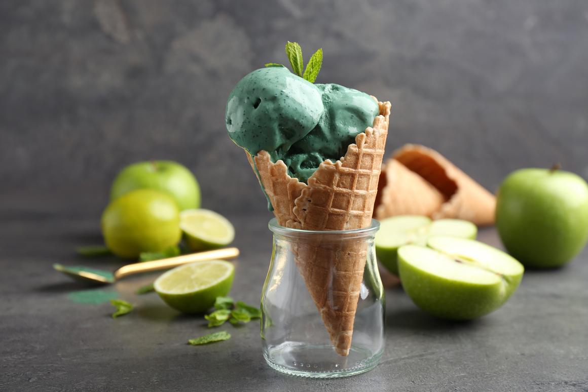Spirulina-Glace