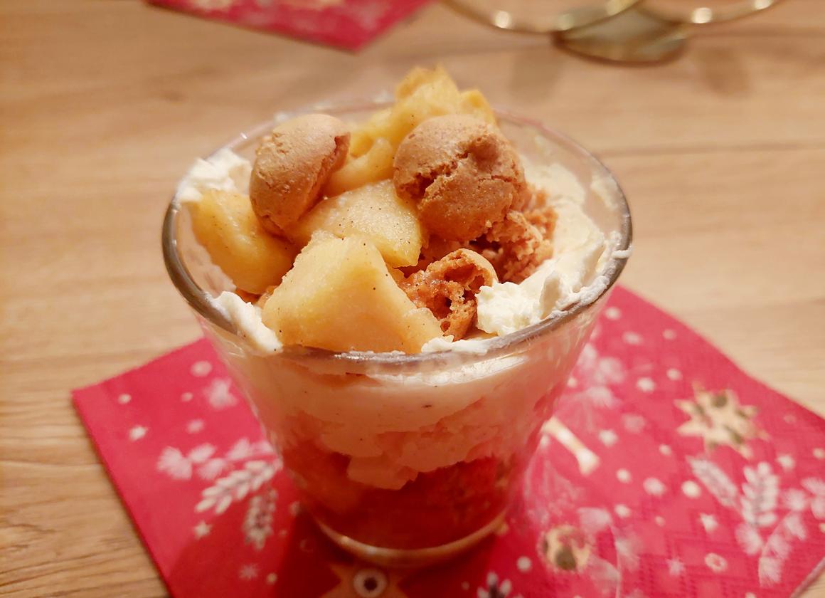 Amarettini-Schichtdessert