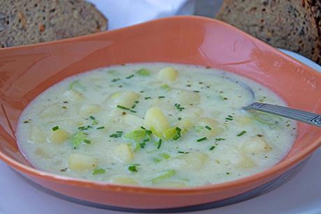 Kartoffel-Lauch-Suppe