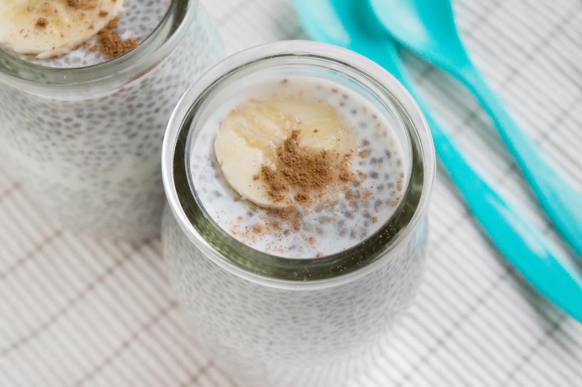 Bananen-Chia-Pudding