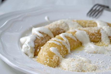 Gegrillte Kokos-Bananen
