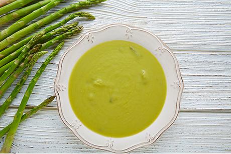 Cremige Spargelsuppe