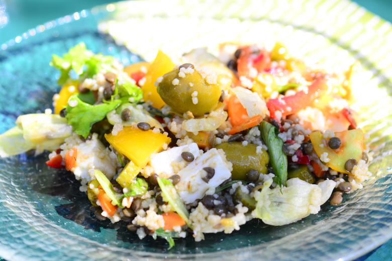 Georgischer Salat mit Feta