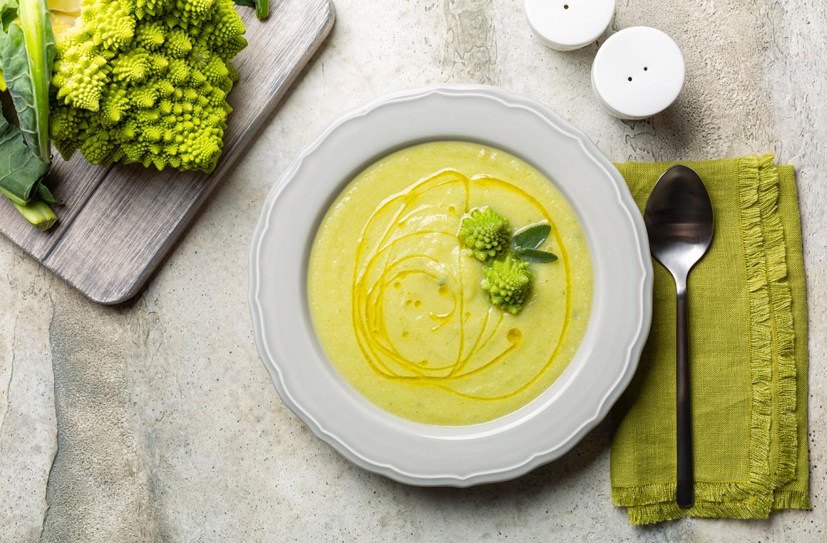 Romanesco-Suppe