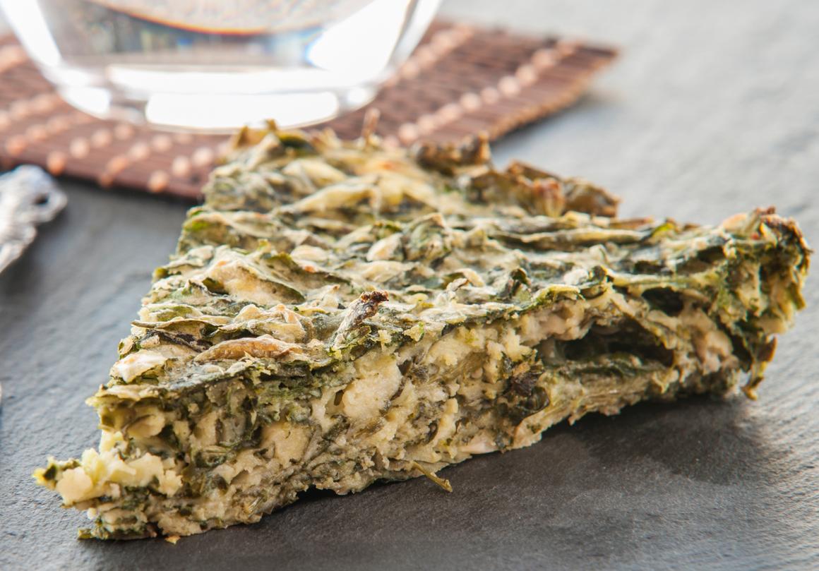 Vegane Bärlauchquiche