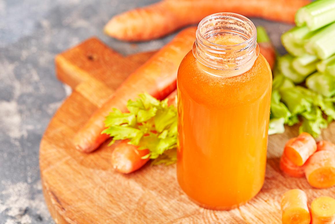 Rüebli-Sellerie-Saft