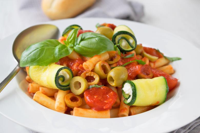 Griechische Tomaten-Pasta