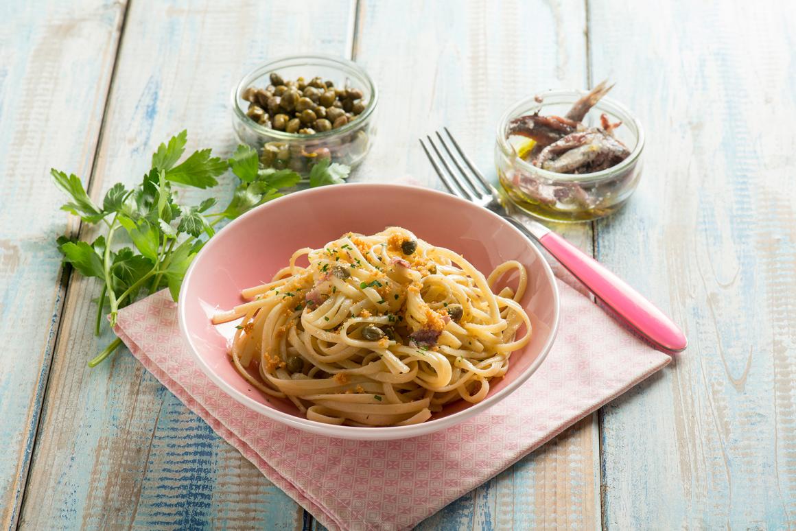Bavettes mit Sardellen