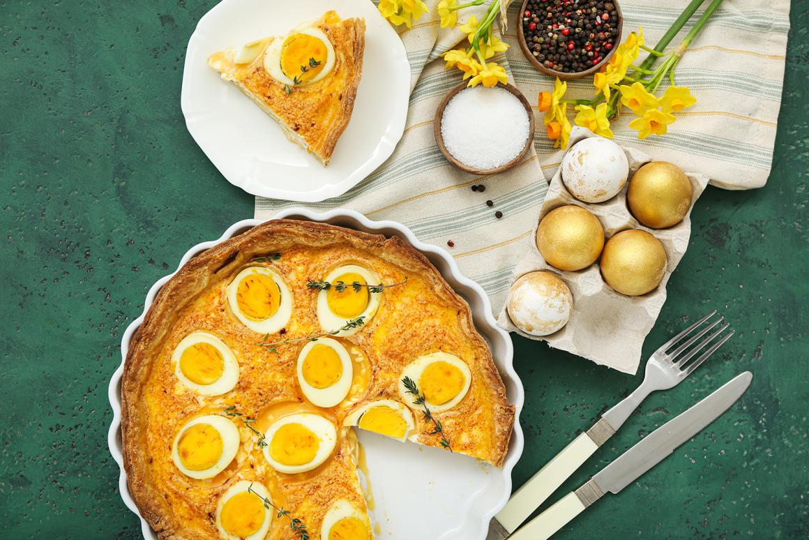 Pikanter Osterkuchen