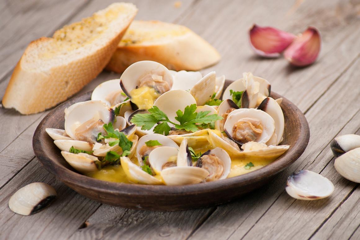 Würzige Venusmuscheln