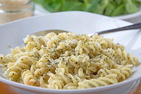 Fusilli mit Pistazien