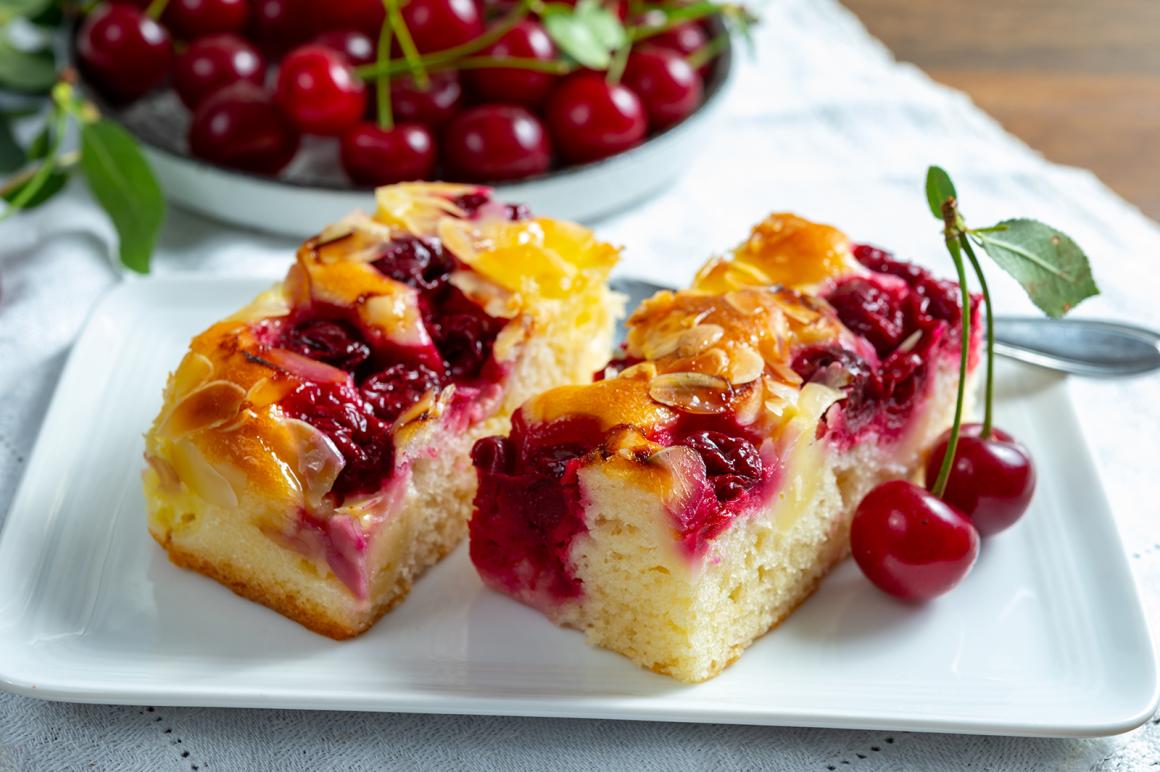 Kirschpudding-Kuchen