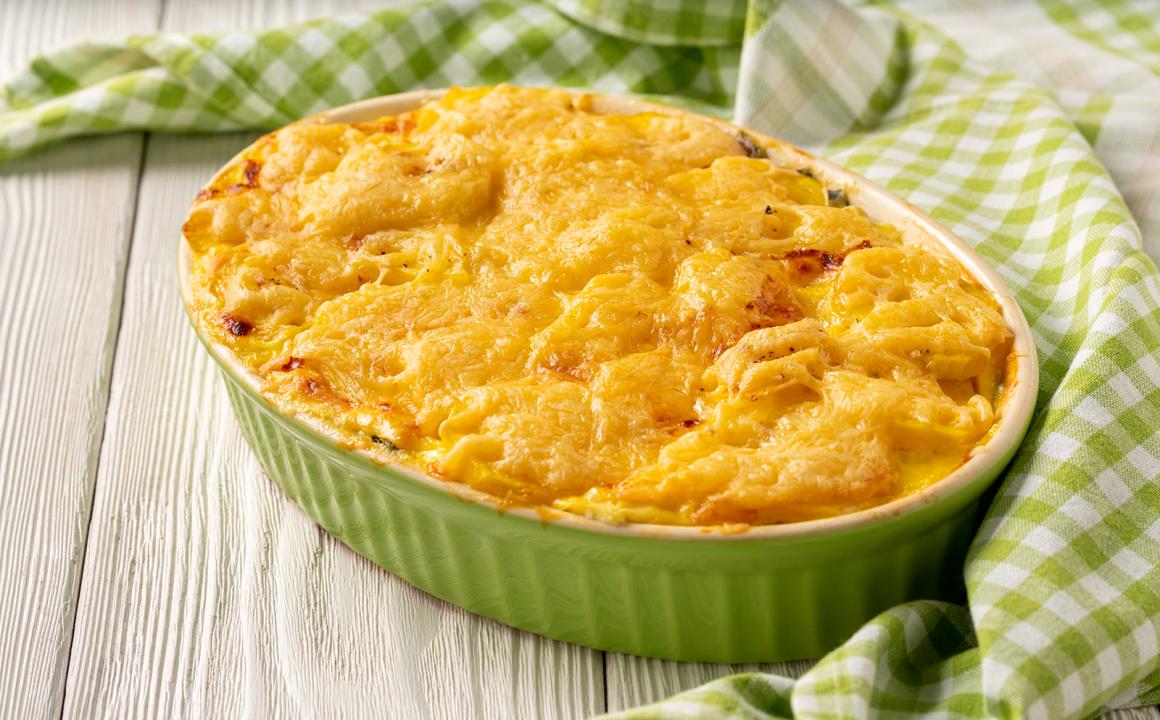 Spinat-Kartoffel-Gratin