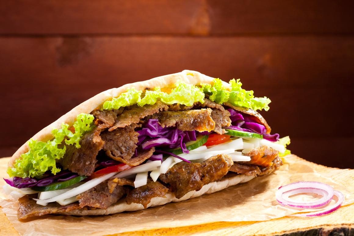 Kebab-Sandwich