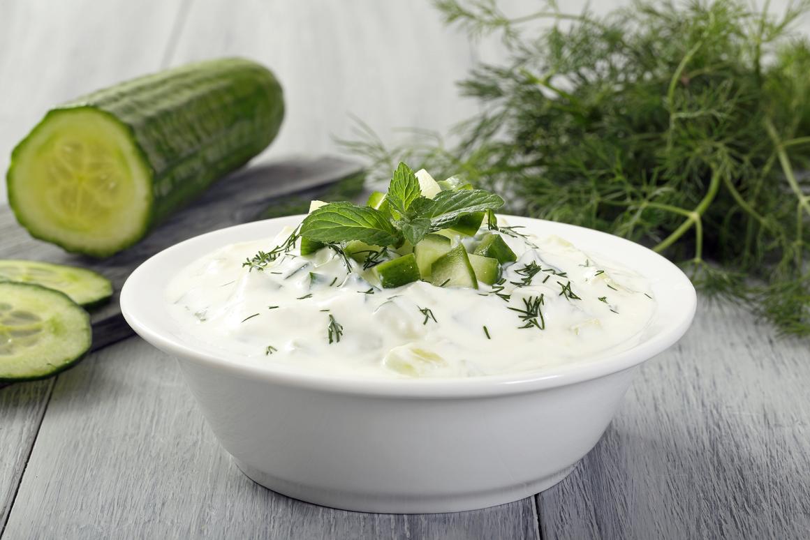 Joghurt-Gurkensalat