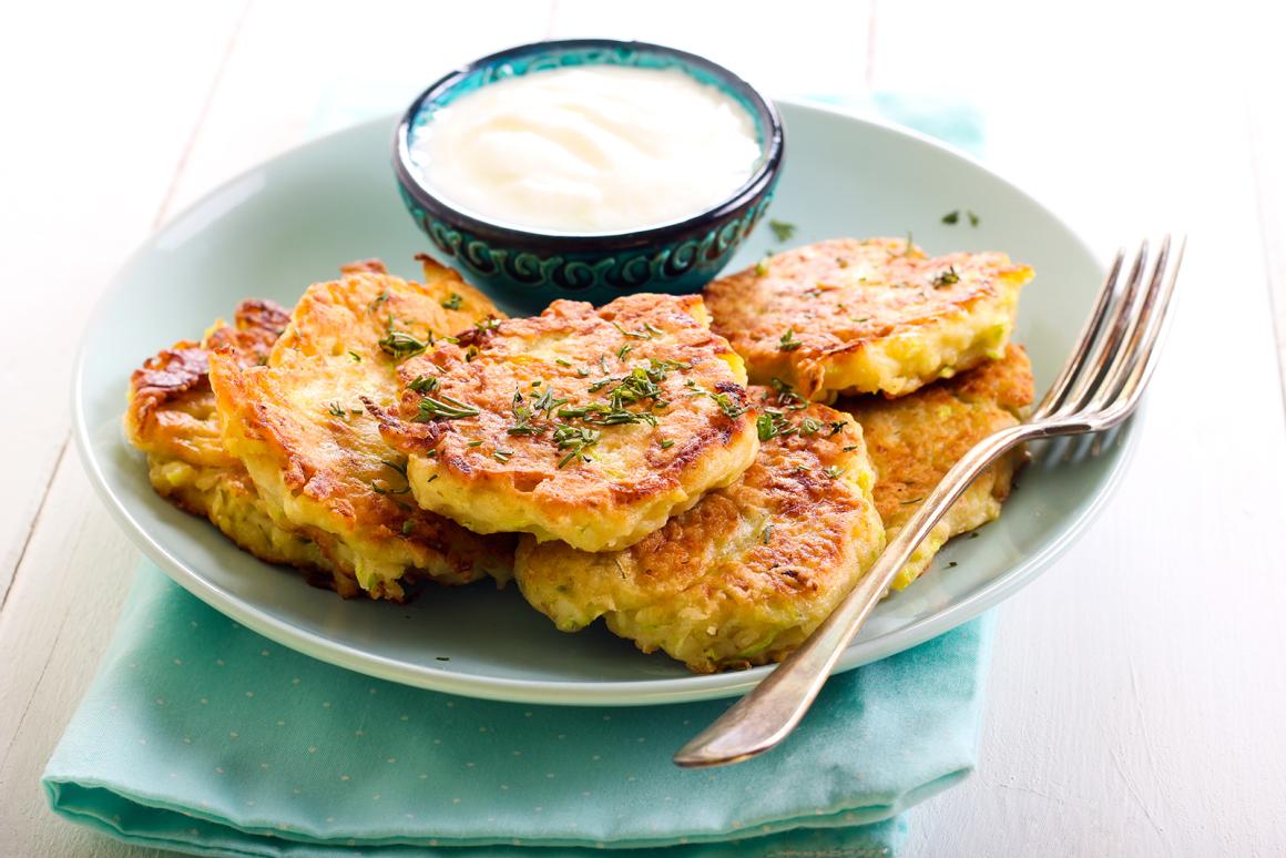 Schnelle Zucchettipuffer