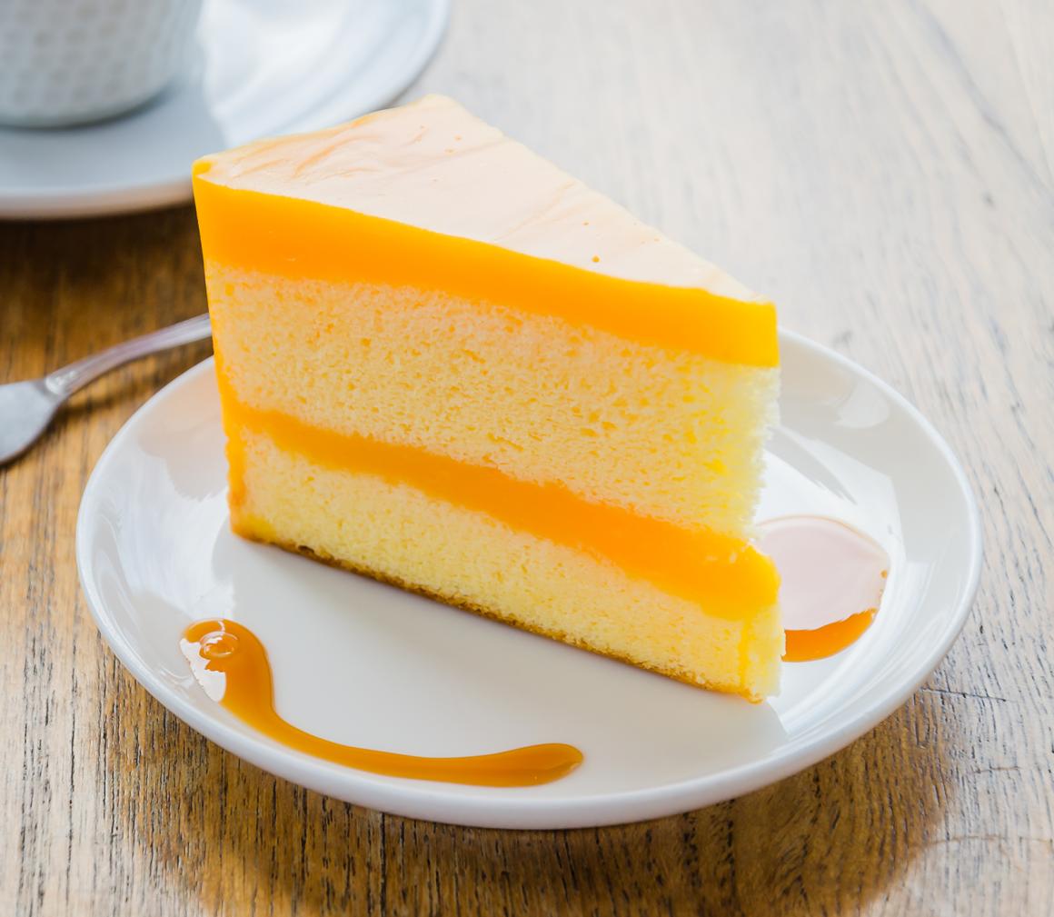 Cheesecake mit Kürbisgelee