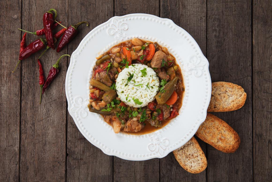 Okra Gulasch