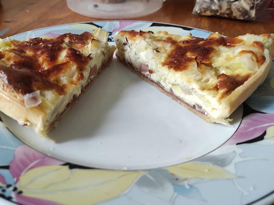 Käse-Lauch-Wähe