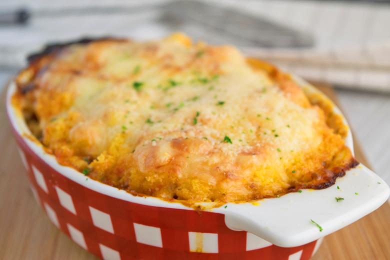 Polenta-Gratin