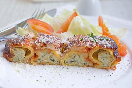 Grüne Cannelloni
