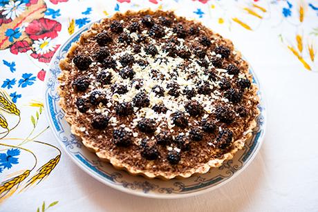 Brombeerkuchen