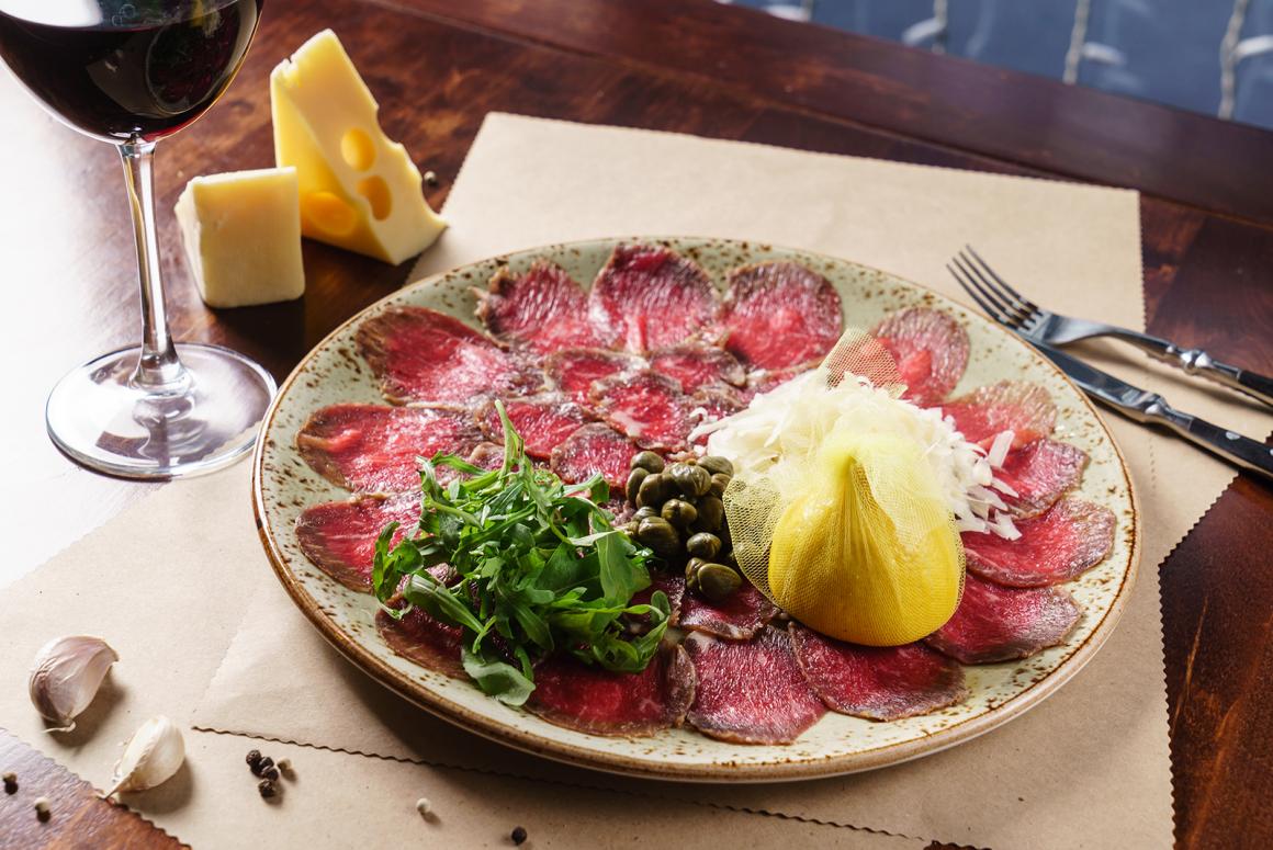 Rindfleisch-Carpaccio