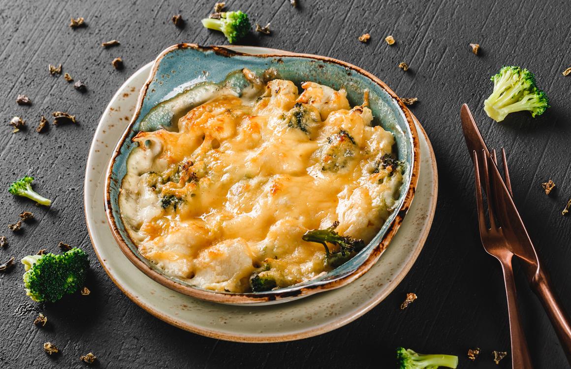 Kartoffel-Broccoli-Gratin