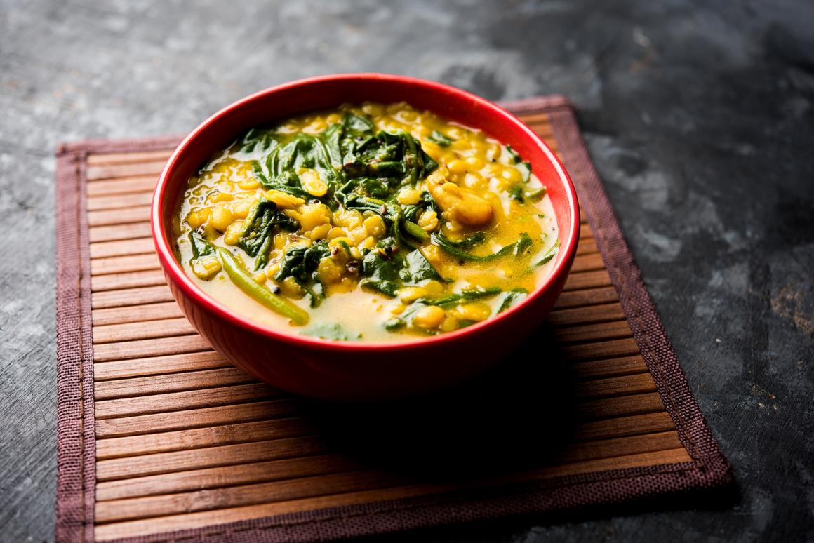 Linsen-Spinat-Curry